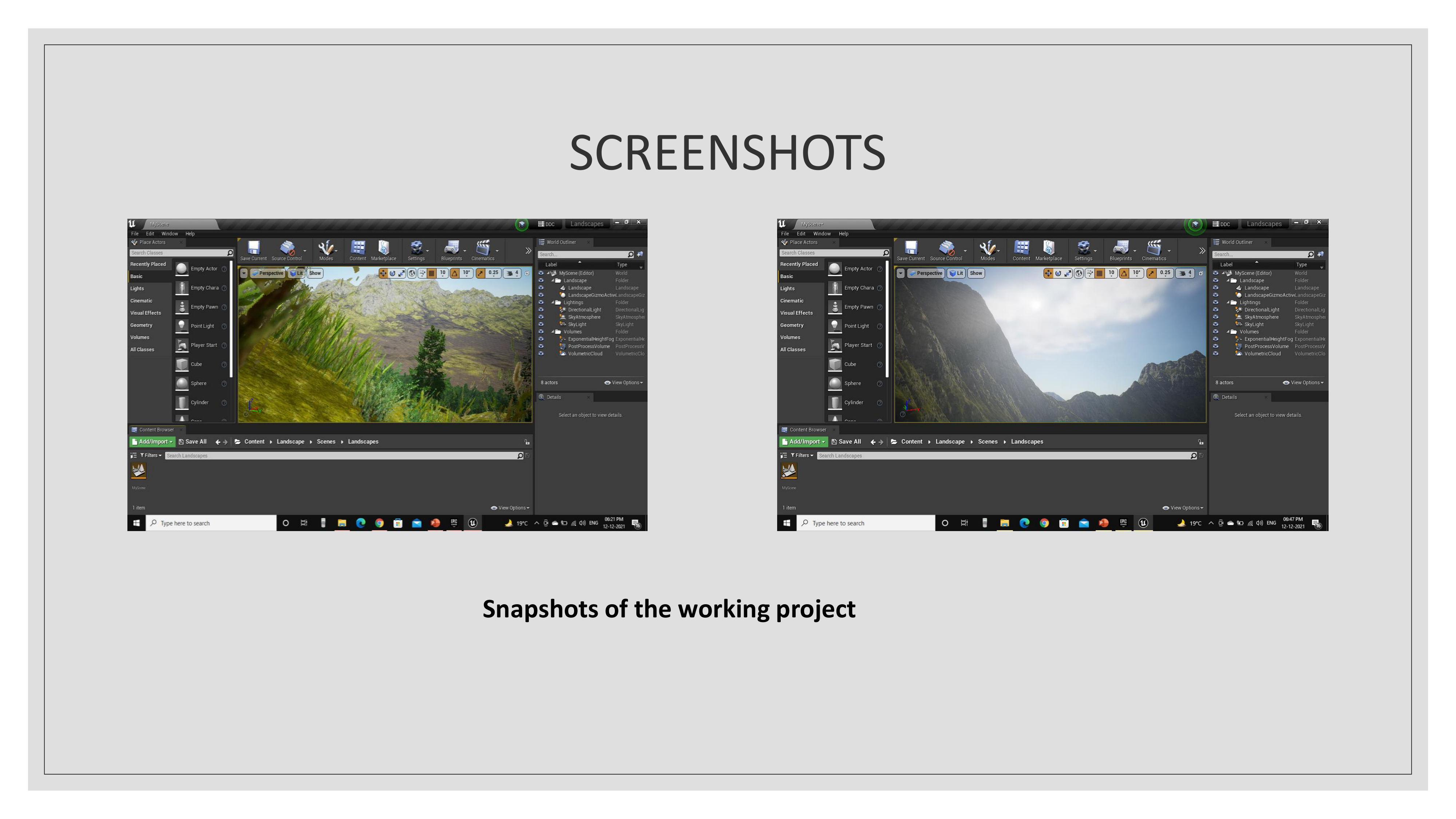 screenshots